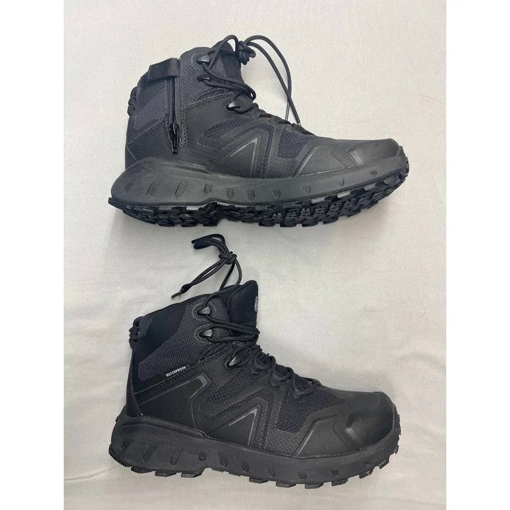 First Tactical Mens V2 Side Zip Waterproof Boots Black 165929 Size 8.5 Wide